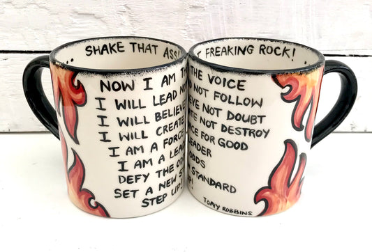 Tony Robbins ‘Now I am the Voice’ mug