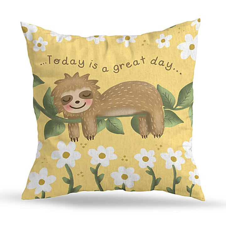 sloth cushion