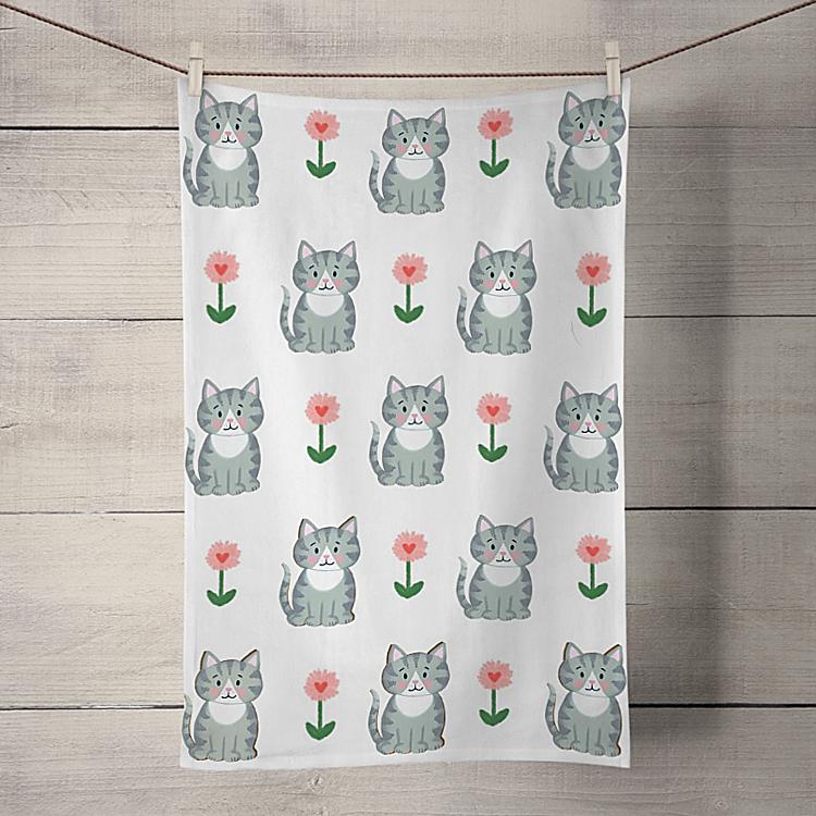 Cat Tea Towel