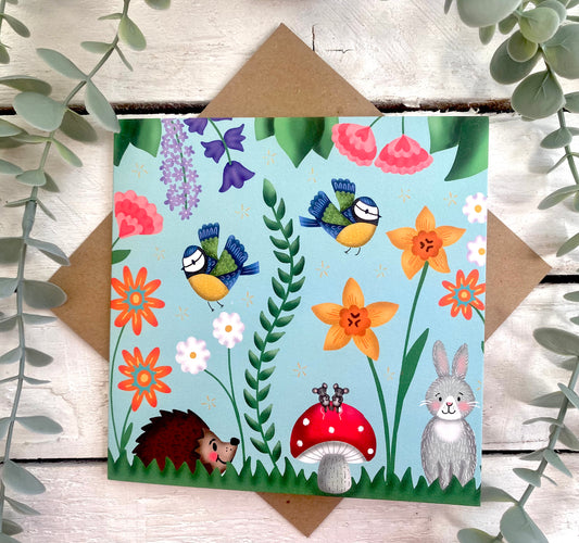 Woodland Animal Card