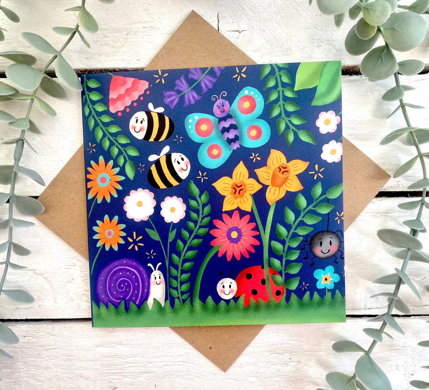 Night Garden Card