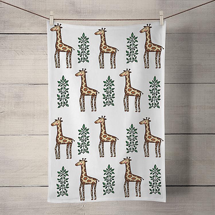 Giraffe Tea Towel